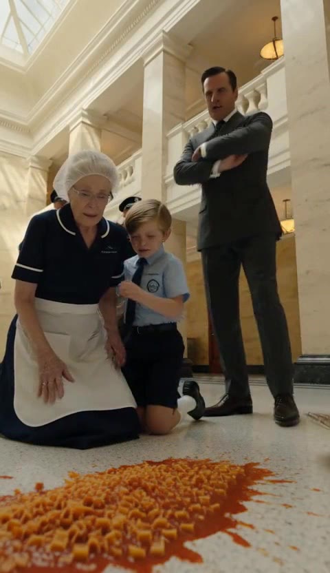 She Was Forced to Her Knees—Then the Billionaire Son Walked In and Called Her 'Mother'