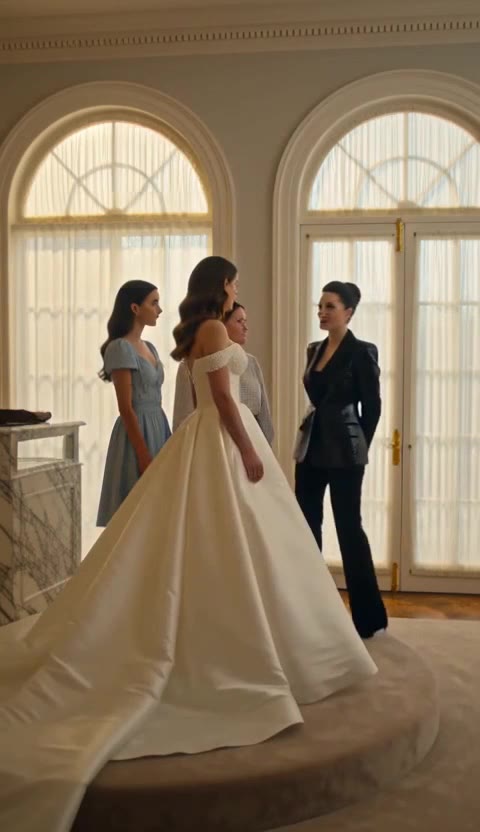 She Was Mocked for Her Diner Uniform, Until She Opened Her Worn Satchel and the Bridal Shop Went Silent