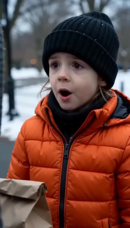 A Shivering Homeless Woman Accepts Food From a Little Girl, Only to Hear Six Life-Changing Words