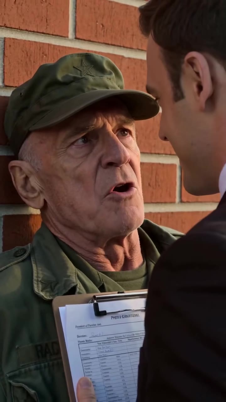 A Smug Bureaucrat Steals an Old Veteran's Pension, Then a Military Convoy Surrounds Him