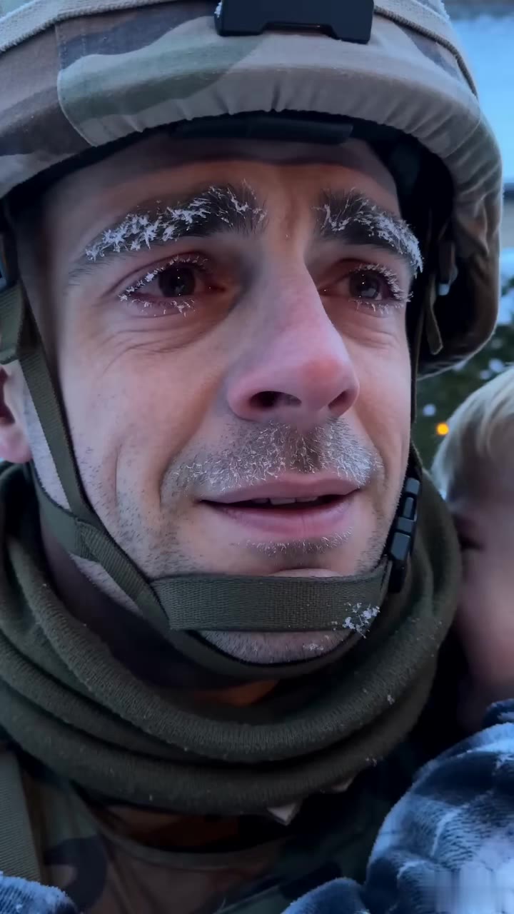 Un soldat retrouve son fils gelé dehors pendant que sa femme rit avec un autre