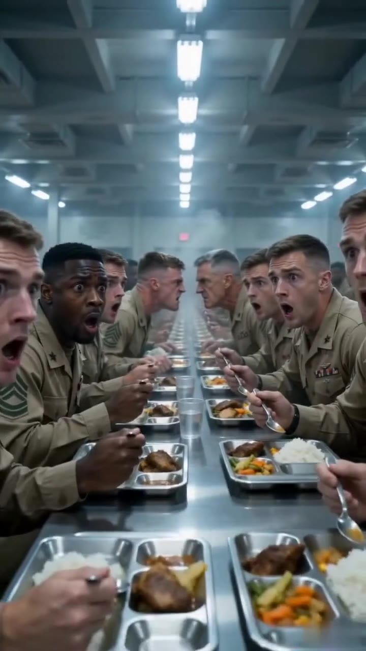An Arrogant Soldier Assaulted Me in the Mess Hall, Unaware of My True Identity