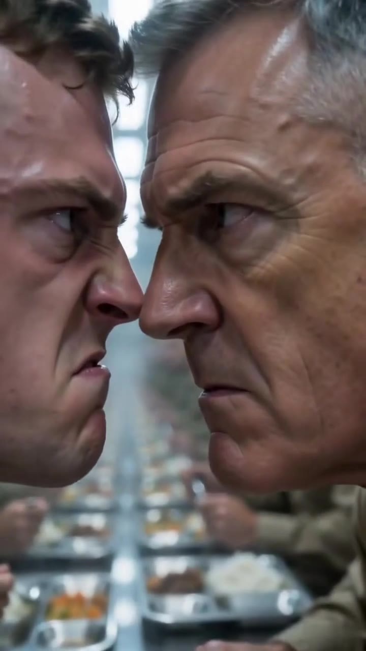 An Arrogant Soldier Assaulted Me in the Mess Hall, Unaware of My True Identity