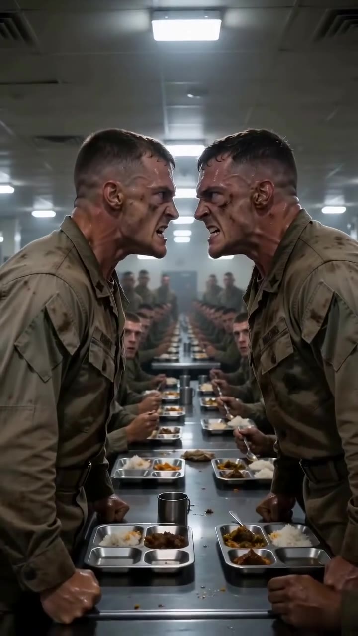 A Soldier Humiliated Me in the Mess Hall but Regretted It Instantly