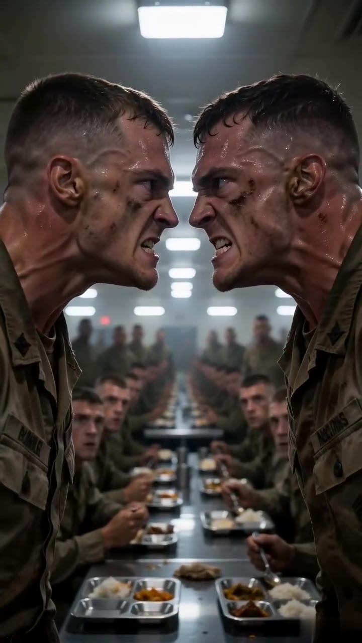 A Soldier Humiliated Me in the Mess Hall but Regretted It Instantly