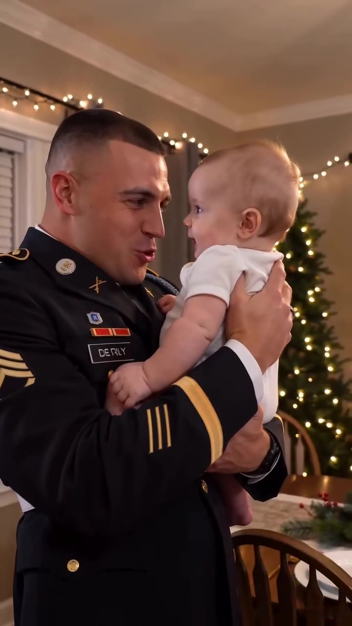 My Soldier Husband Returned to Our Baby, But a Knock Shattered Our Holiday