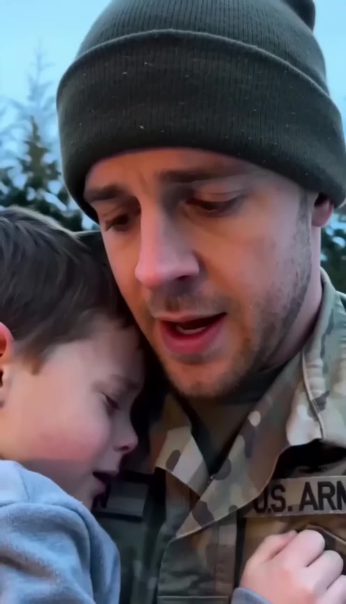 A Soldier Returns From War and Makes a Heartbreaking Discovery in the Snow