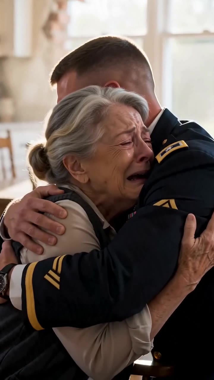 A Soldier Returns Home to Find His Wife Throwing His Frail Mother Out