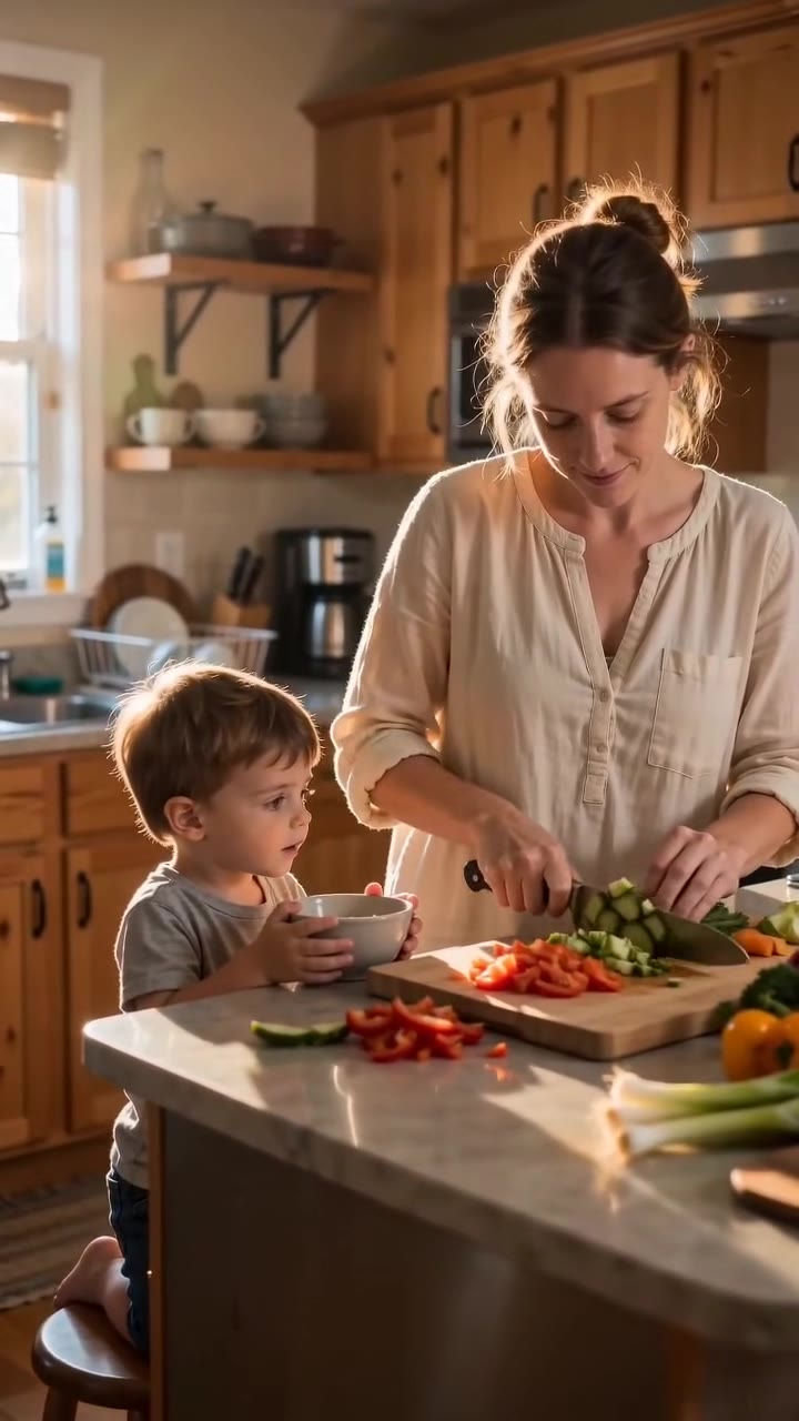 A Soldier Returns Home to Find His Wife Abusing His Defenseless Mother