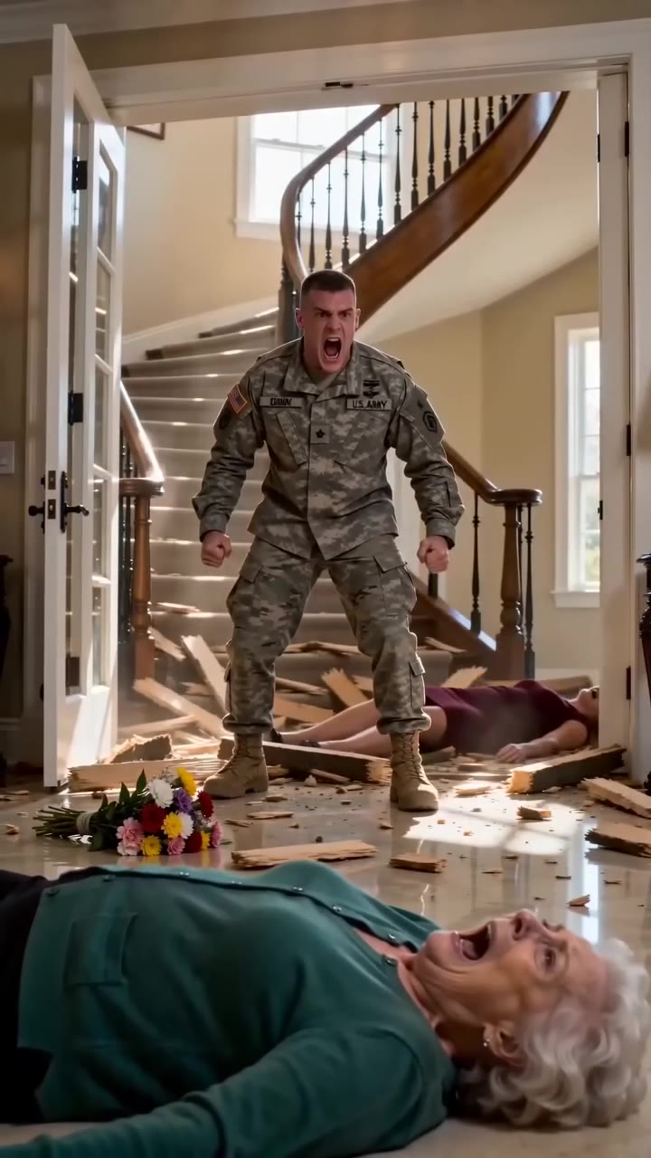 A Soldier Returns Home to Find His Wife Brutalizing His Elderly Mother