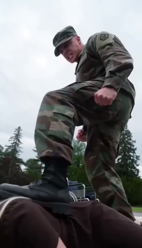 A Soldier Returns Home Just in Time to Save His Grandmother From Cruel Abuse
