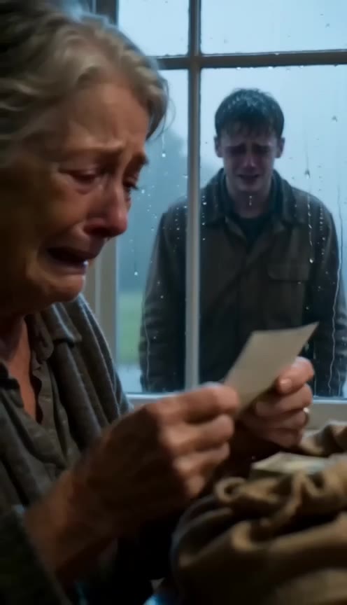 A Son Handed His Mother a Sack of Rice with a Secret Hidden Inside