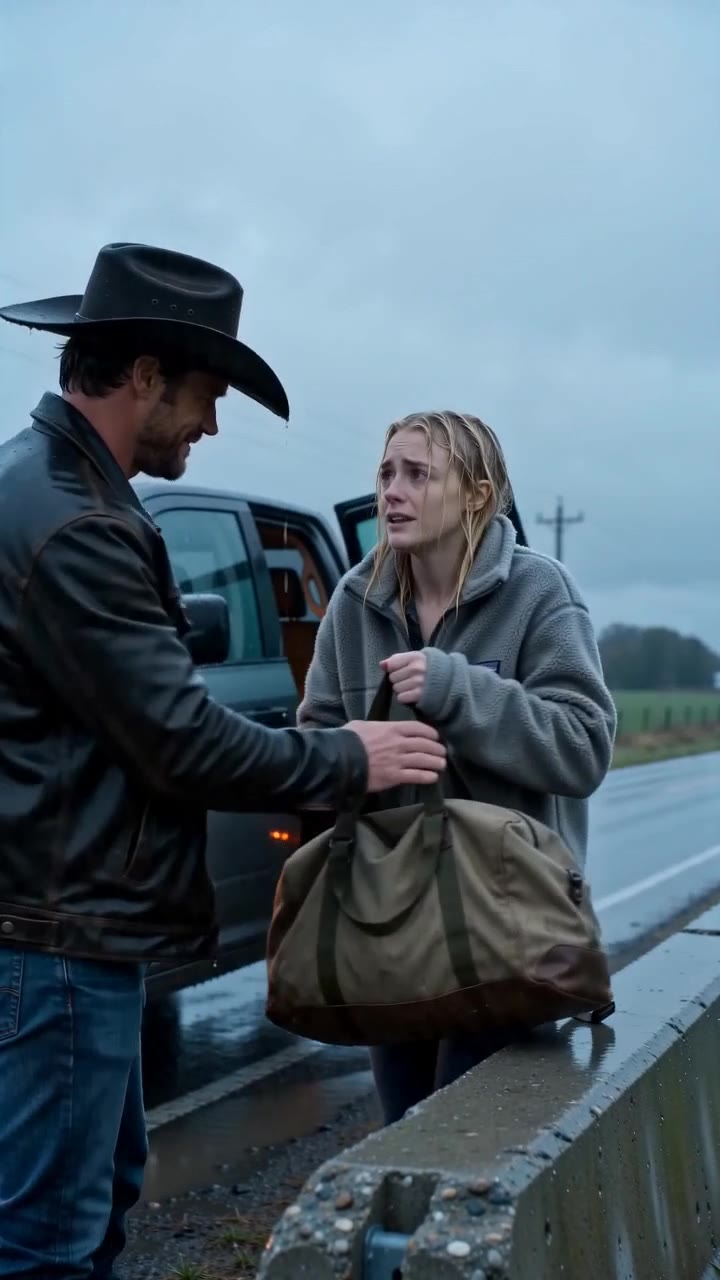 A Stranded Woman Climbs Into a Stranger's Truck Only to Recognize His Ring