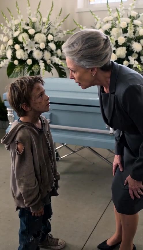 A Strange Boy Interrupted My Husband's Funeral With a Shocking Request