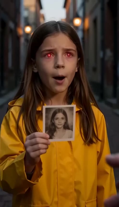 A Strange Girl in a Raincoat Held My Dead Wife's Photo and Called Her Mommy