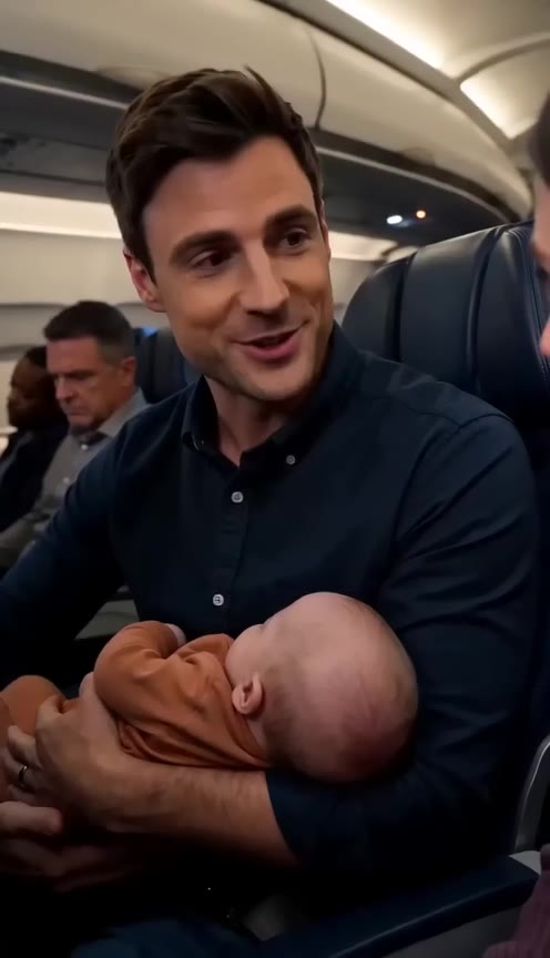 A Stranger Calmed My Screaming Baby on a Flight, Then Revealed His Heartbreaking Secret