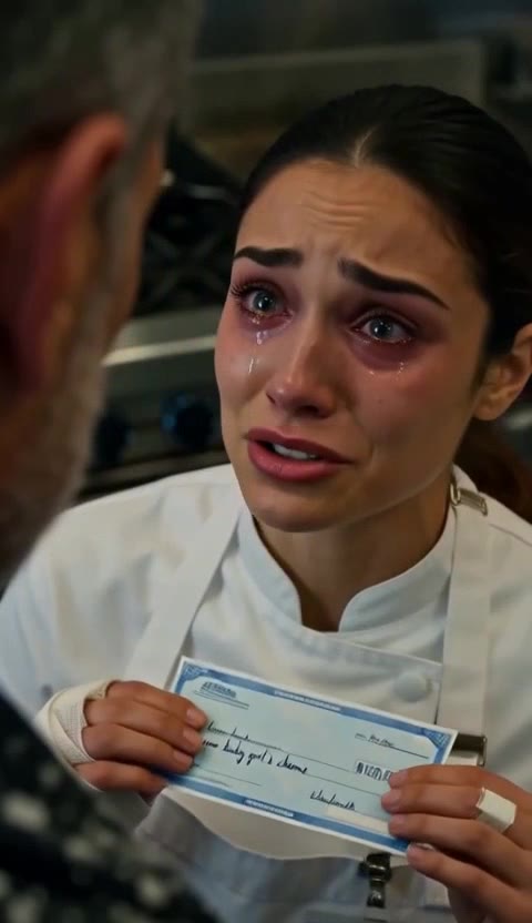 Stranger Gives Waitress $100K For Daughter's Treatment On Christmas Eve
