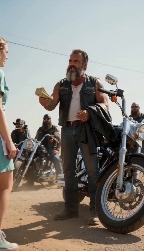 A Struggling Waitress Gave Her Last Meal to a Biker Who Changed Her Life