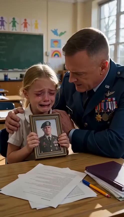 A Teacher Mocked a Soldier's Daughter Until a General Burst into the Classroom