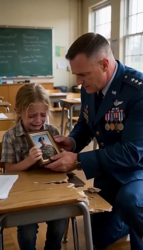 A Teacher Smashed a Grieving Girl's Desk, but a General's Arrival Settled the Score