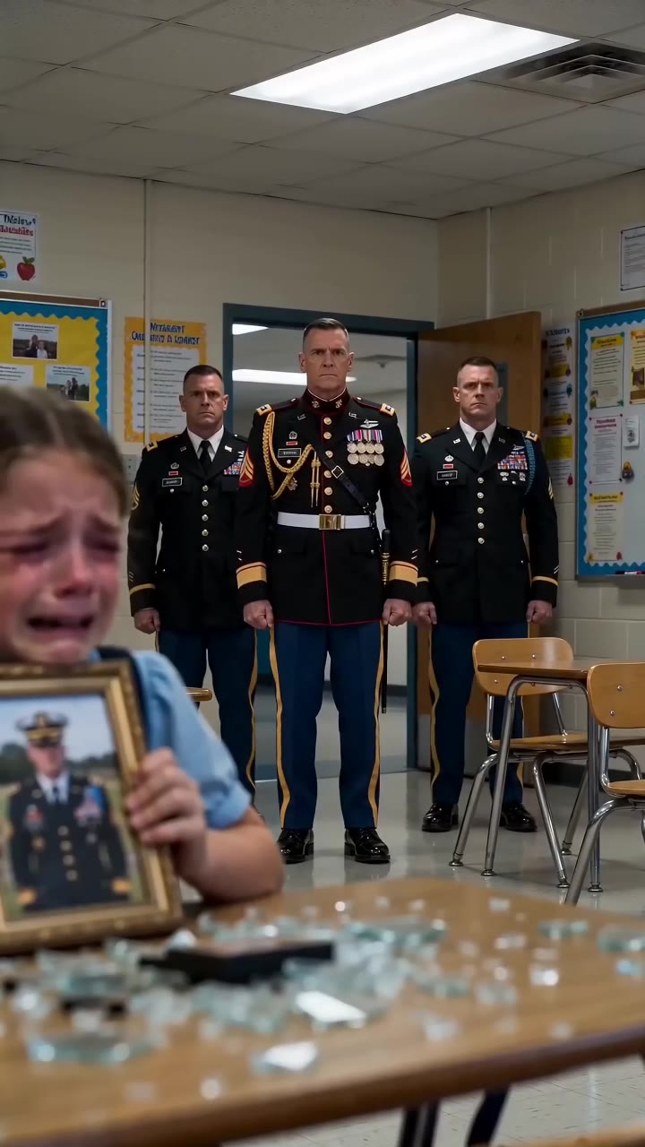 A Teacher Smashed a Crying Girl's Photo, Unaware of the Man Standing Behind Her