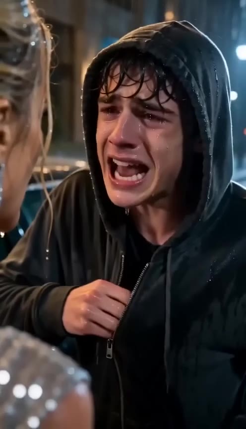 A Teen Confronts a Wealthy Heiress in the Rain with a Shattering Truth