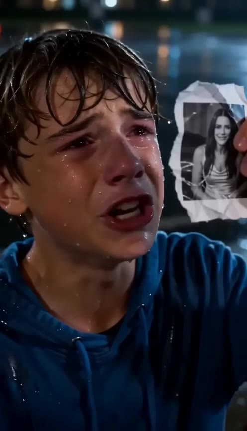 A Teenager Confronts a Wealthy Socialite in the Rain with a Shattering Truth