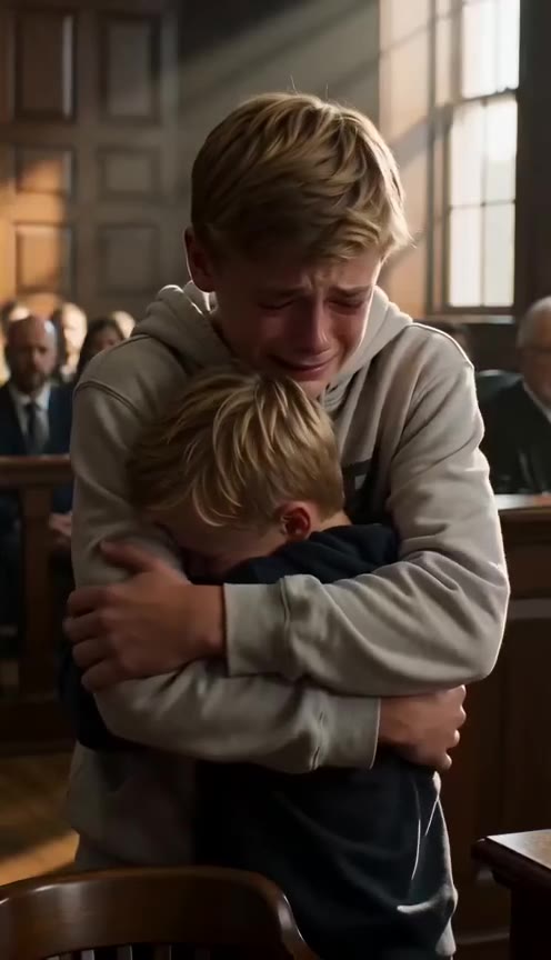 A Teenager Fights to Adopt His Little Brother in Court After a Tragic Loss