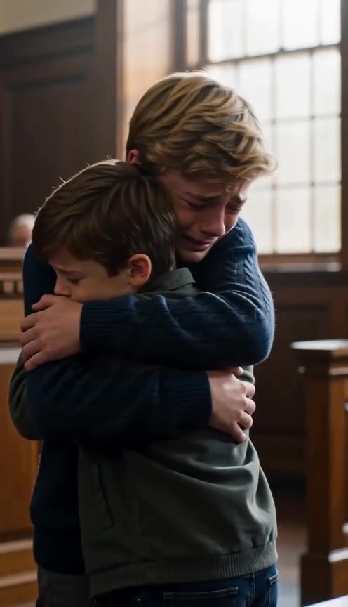 A Teenager Fought to Keep His Brother, Until a Crying Stranger Interrupted the Court