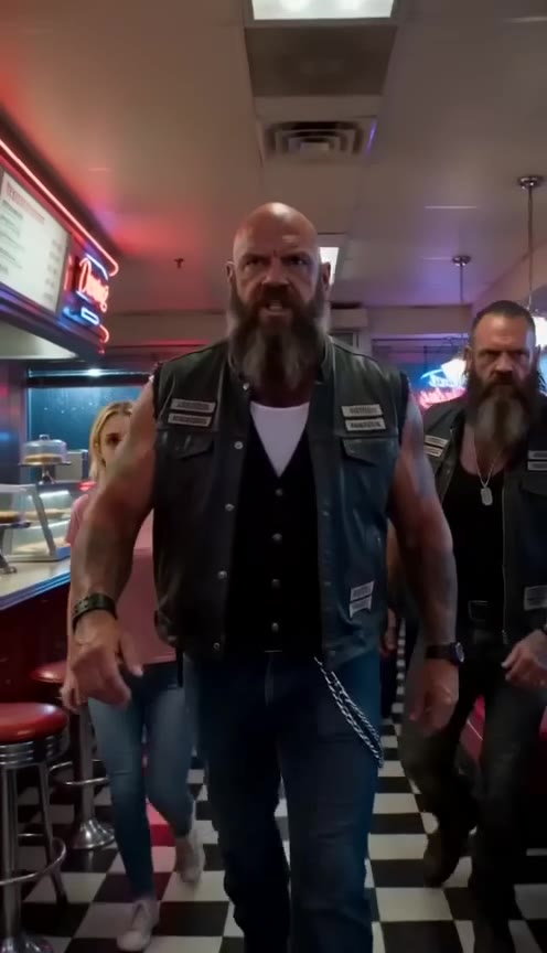 A Terrified Girl Sought Refuge With A Biker, Unlocking A Hidden Family Secret