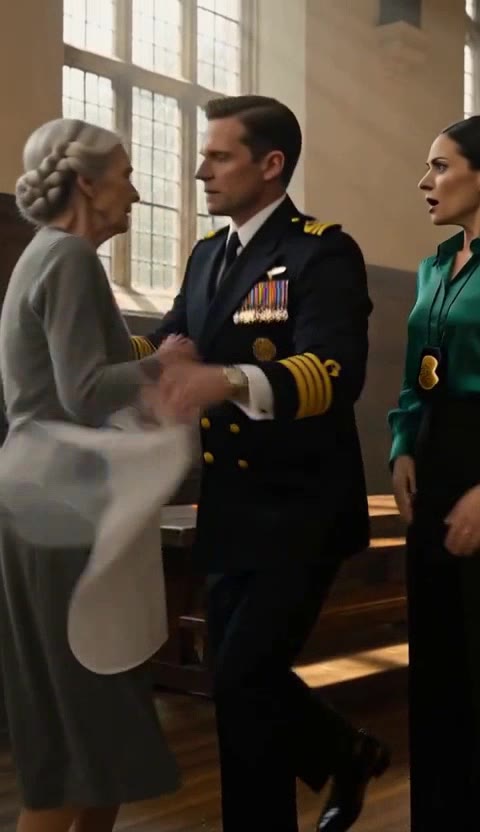 The Admiral's Mother Was the Janitor—Until He Walked In