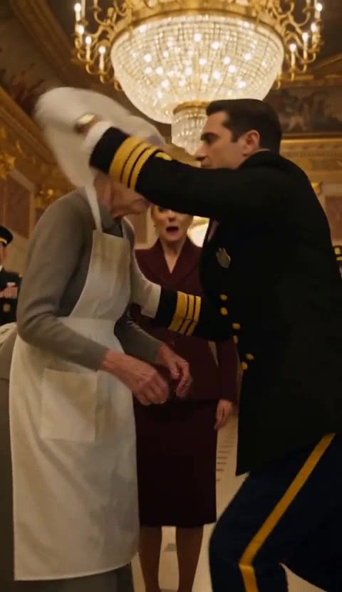 The Admiral's Mother Was the Janitor — The Moment He Saluted, the Cruel Supervisor Froze