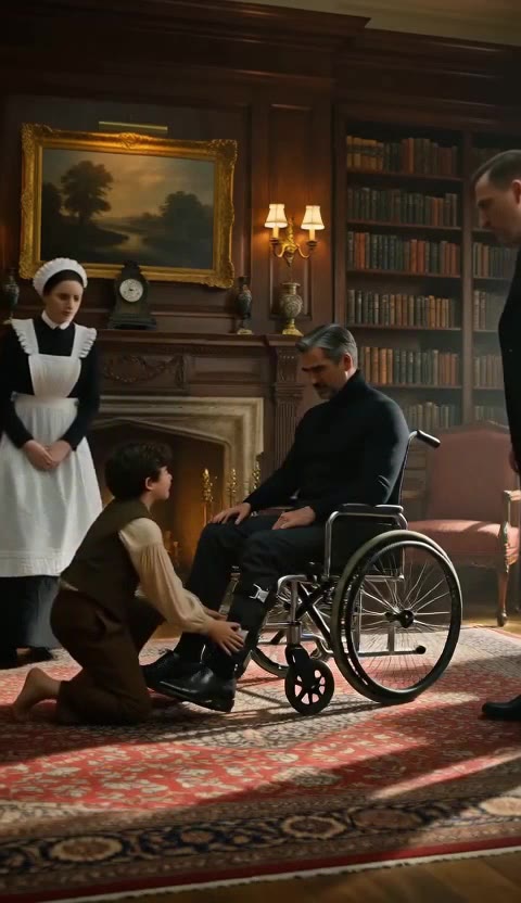 The Barefoot Boy Touched My Paralyzed Leg and Whispered a Secret That Changed Everything