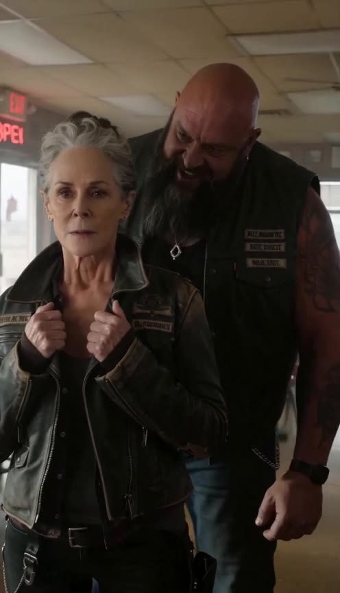 The Biker Gang Trembled When a Sixty-Four-Year-Old Widow Showed Her Secret Vest