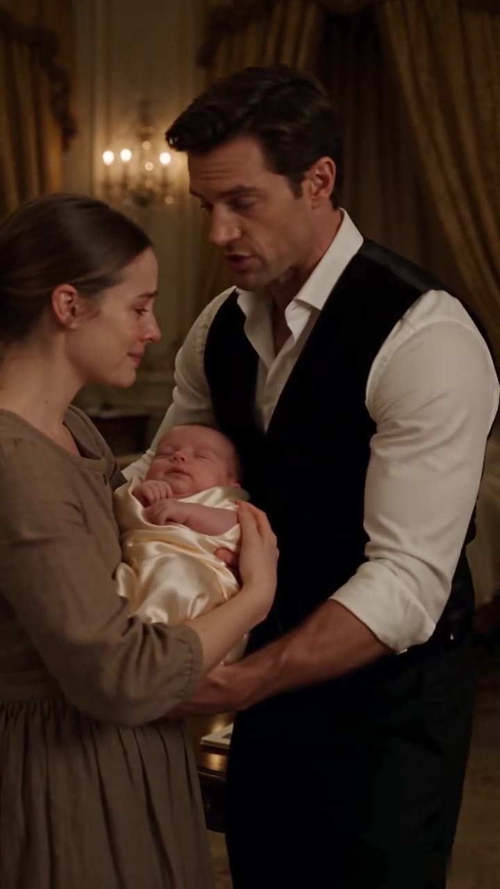 The Billionaire's Newborn Son Cried Uncontrollably Until The Maid Appeared