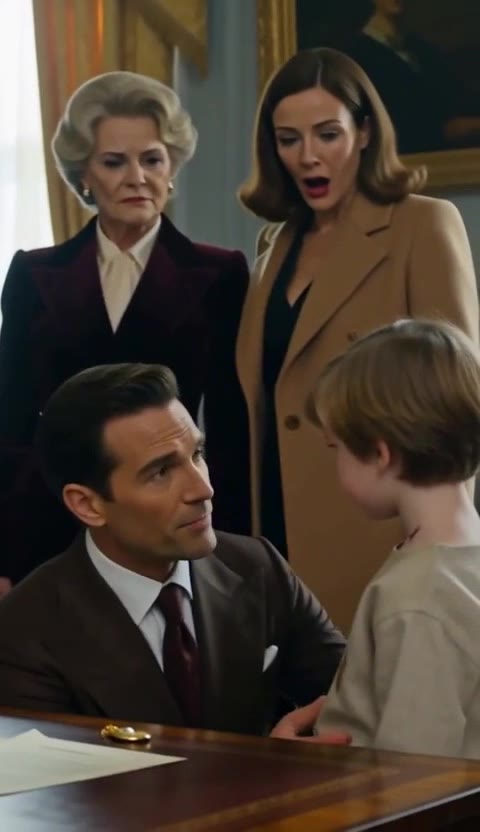 The Boy in the Shadow Knew the Secret Hidden in the Heirloom — His Words Shocked the Billionaire