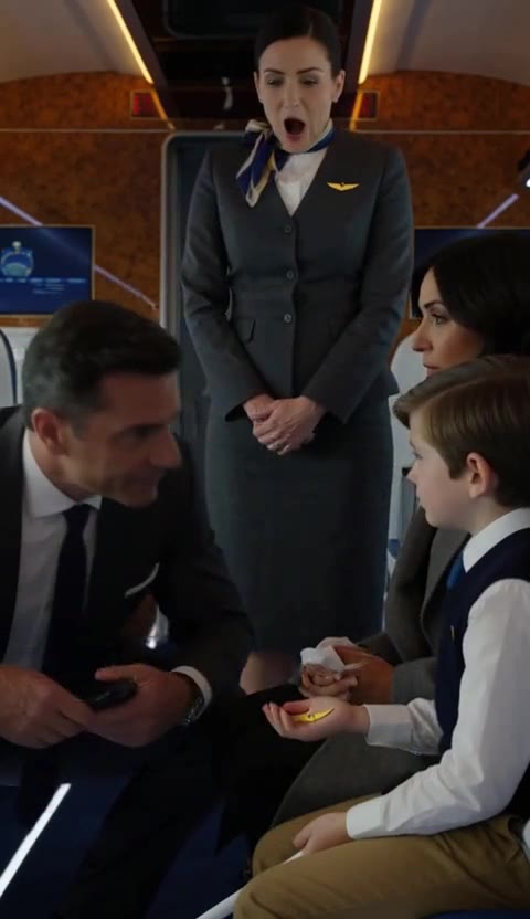 The Boy Who Saw Kindness: A Billionaire's Revenge on a Cruel Stewardess
