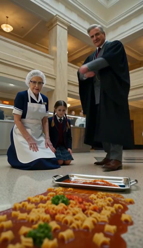 The Day the Janitor’s Grandmother Was Humiliated — Then Her Son Walked In