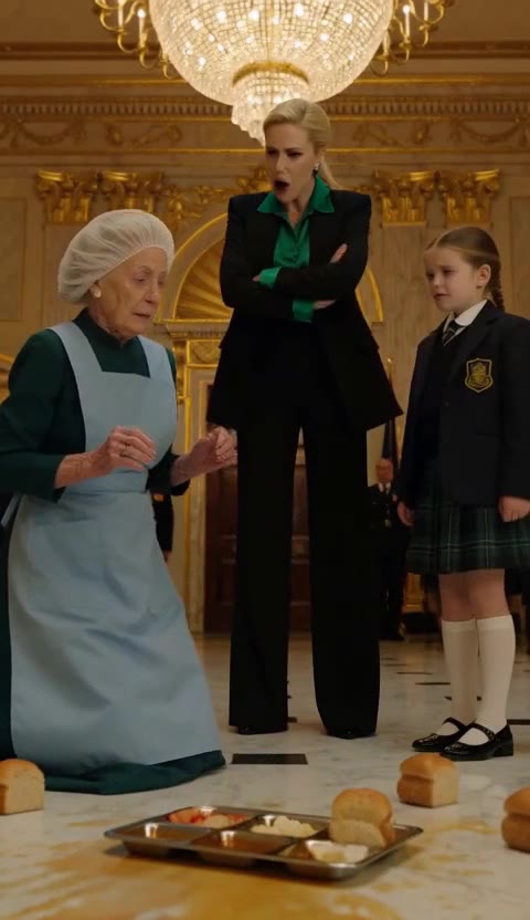 The Day the Janitor's Grandmother Was Humiliated — Until the Ceo Knelt Down and Called Her 'Mother'