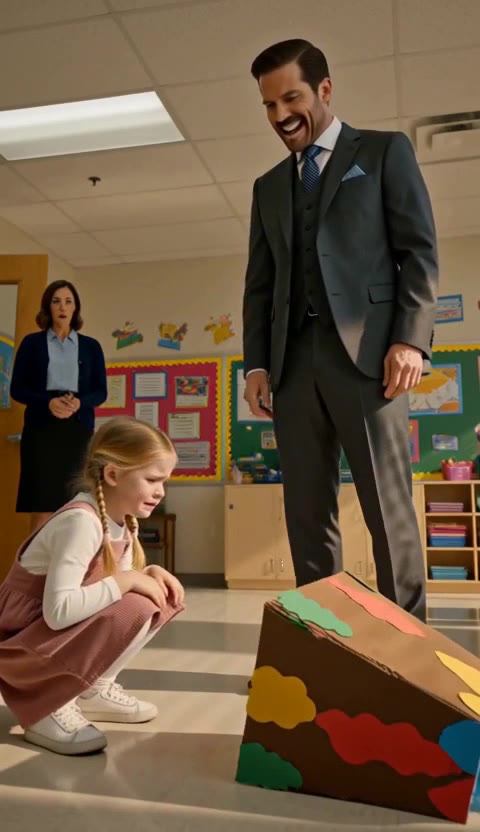 The Dean Destroyed My Daughter's Art Project — Then My Husband Walked In