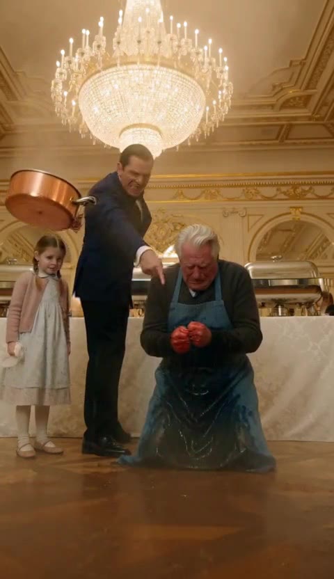 The Dishwasher's Daughter Watched Him Humiliated — Until Her Billionaire Brother Walked In