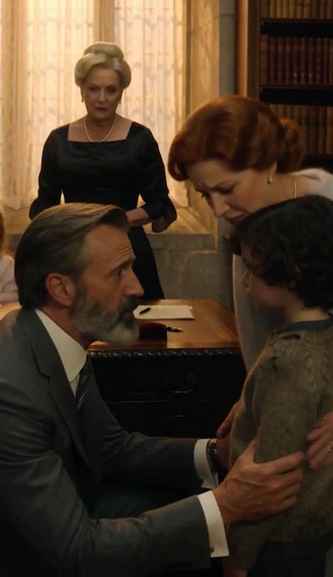 The Fake Heir's Tiny Finger Pointed at the Locket — Then the False Bottom Clicked
