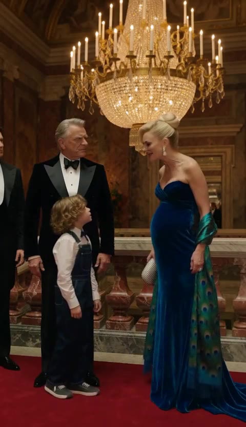The Gala Heir Reveal: A Child's Whisper Exposed the Mistress's Foam Belly