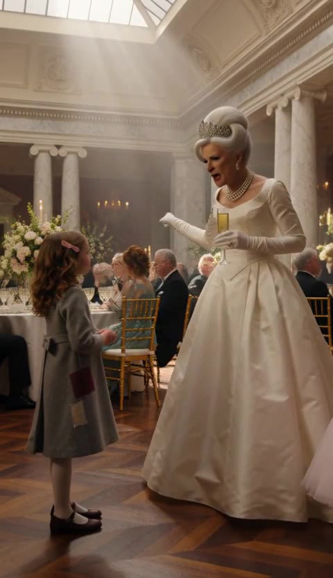 The Gala Heiress Shamed an Orphan Girl — Until Her Medallion Matched the Billionaire's Crest