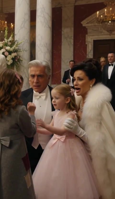 The Gala Heiress Shamed an Orphan Girl — Until Her Medallion Matched the Billionaire's Crest
