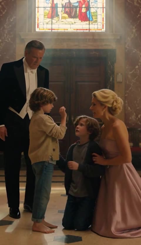 The Gala Security Guard Mocked the Barefoot Boy—Until His Billionaire Parents Saw the Medallion