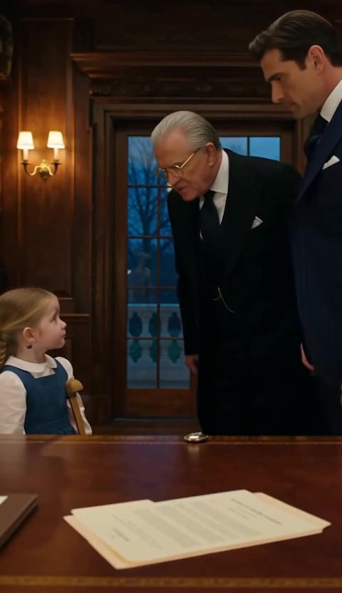 The Imposter Child at the Mahogany Desk — A True Heir's Silent Claim