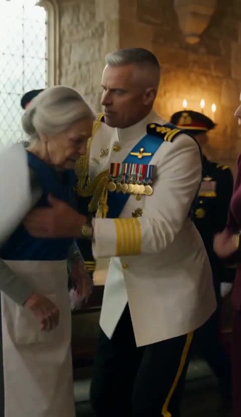 The Janitor Grandma Was Humiliated — Until the General Saluted Her