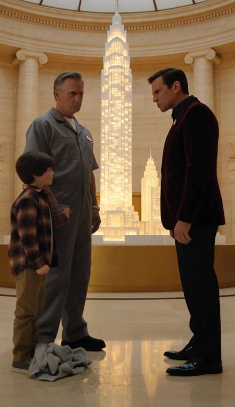 The Janitor Who Designed the Tower Fired the Snob Who Mocked His Son