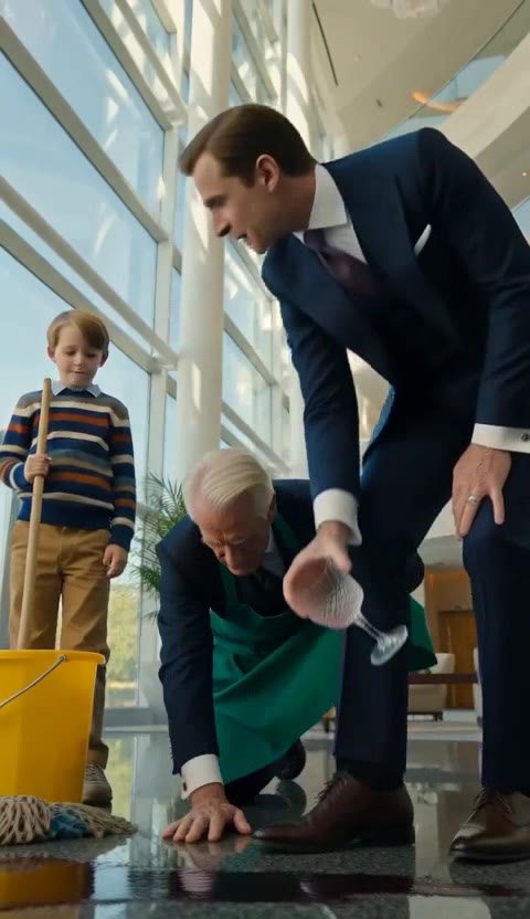 The Janitor Who Owned the Bank: A Grandfather's Quiet Revenge